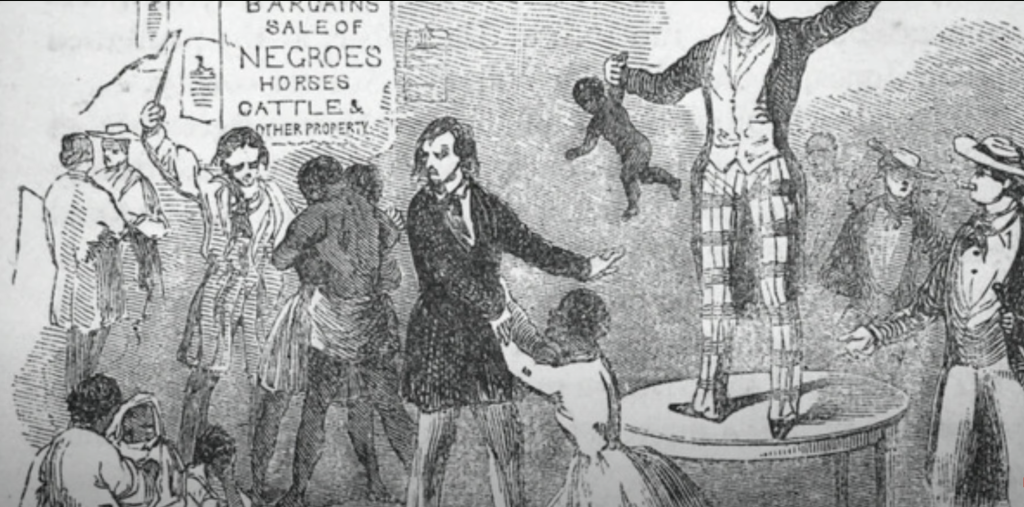 Ad to sell slaves